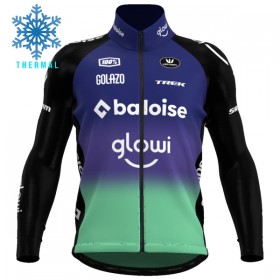 Wielershirt 2025 Baloise Glowi Lions Lange Mouw Winter Thermal Fleece Groente