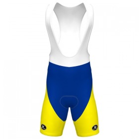 Fietsbroek Kort met Bretels 2025 Flanders Baloise Blauw