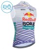 Fietsvest 2026 BORA-Hansgrohe Bull Rood Wit Kids