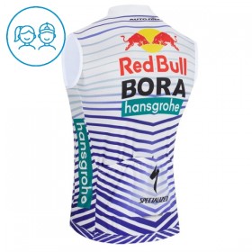 Fietsvest 2026 BORA-Hansgrohe Bull Rood Wit Kids