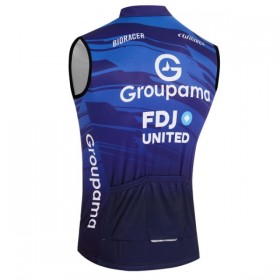 Fietsvest 2026 Groupama FDJ Blauw