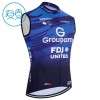 Fietsvest 2026 Groupama FDJ Blauw Kids