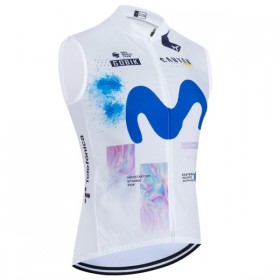 Fietsvest 2026 Movistar Team Wit