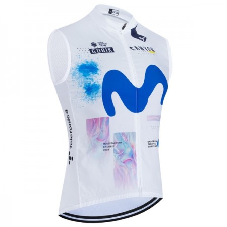 Fietsvest 2026 Movistar Team Wit