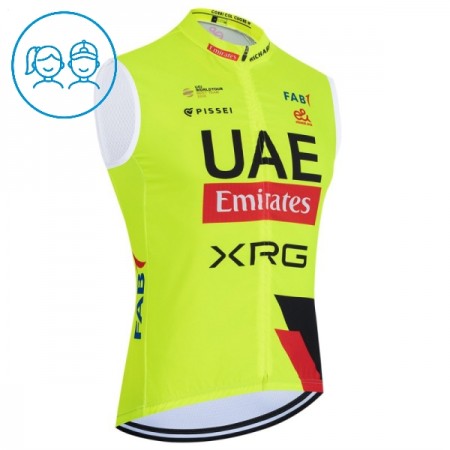 Fietsvest 2026 UAE TEAM EMIRATES XRG Geel Kids