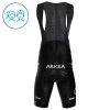 Set Fietsshirt + Korte Koersbroek 2025 Arkea-B B Hotels Rood Kids