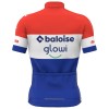 Set Fietsshirt + Korte Koersbroek 2025 Baloise Glowi Lions Blauw