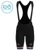 Set Fietsshirt + Korte Koersbroek 2025 Baloise Glowi Lions Blauw Kids