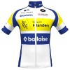 Set Fietsshirt + Korte Koersbroek 2025 Flanders Baloise Wit