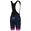 Set Fietsshirt + Korte Koersbroek 2025 Hagens Berman Jayco Roze