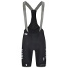 Set Fietsshirt + Korte Koersbroek 2025 Q36.5 Pro Cycling Team Zwart