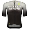 Set Fietsshirt + Korte Koersbroek 2025 Scott Sram Zwart