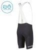 Set Fietsshirt + Korte Koersbroek 2025 Scott Sram Zwart Kids