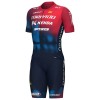 Set Fietsshirt + Korte Koersbroek 2025 Torpado Kenda Factory Rood