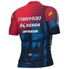 Set Fietsshirt + Korte Koersbroek 2025 Torpado Kenda Factory Rood