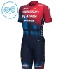 Set Fietsshirt + Korte Koersbroek 2025 Torpado Kenda Factory Rood Kids