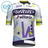 Set Fietsshirt + Korte Koersbroek 2025 Wilier Vittoria MTB Factory Team Wit Kids