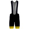 Set Fietsshirt + Korte Koersbroek 2025 X-Sauce Factory Team Zwart