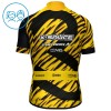 Set Fietsshirt + Korte Koersbroek 2025 X-Sauce Factory Team Zwart Kids