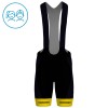 Set Fietsshirt + Korte Koersbroek 2025 X-Sauce Factory Team Zwart Kids
