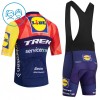 Set Fietsshirt + Korte Koersbroek 2026 Lidl-Trek Blauw Kids