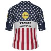 Set Fietsshirt + Korte Koersbroek 2026 Lidl-Trek US-American Champion Blauw
