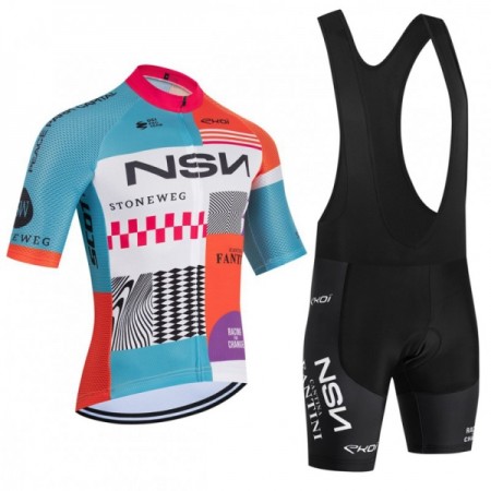 Set Fietsshirt + Korte Koersbroek 2026 NSN Cycling Team