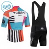 Set Fietsshirt + Korte Koersbroek 2026 NSN Cycling Team Kids