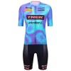 Set Fietsshirt + Korte Koersbroek 2026 Trek Factory Racing Blauw