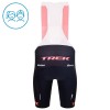 Set Fietsshirt + Korte Koersbroek 2026 Trek Factory Racing Blauw Kids