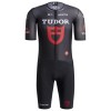 Set Fietsshirt + Korte Koersbroek 2026 Tudor Pro Cycling Team Zwart