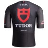 Set Fietsshirt + Korte Koersbroek 2026 Tudor Pro Cycling Team Zwart