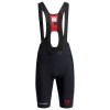 Set Fietsshirt + Korte Koersbroek 2026 Tudor Pro Cycling Team Zwart