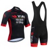 Set Fietsshirt + Korte Koersbroek 2026 Visma Lease A Bike Zwart