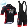 Set Fietsshirt + Korte Koersbroek 2026 Visma Lease A Bike Zwart Kids