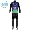 Set Fietsshirt Lange Mouw + Lange Koersbroek 2025 Baloise Glowi Lions Groente Kids