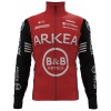 Wielershirt 2025 Arkea-B B Hotels Lange Mouw Rood