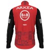 Wielershirt 2025 Arkea-B B Hotels Lange Mouw Rood