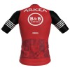 Wielershirt 2025 Arkea-B B Hotels Rood