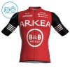 Wielershirt 2025 Arkea-B B Hotels Rood Kids