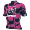 Wielershirt 2025 Hagens Berman Jayco Roze
