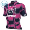 Wielershirt 2025 Hagens Berman Jayco Roze Kids