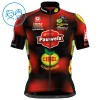 Wielershirt 2025 Pauwels Sauzen Cibel Clementines Rood Kids