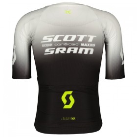 Wielershirt 2025 Scott Sram Zwart