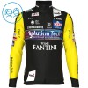 Wielershirt 2025 Solution Tech Vini Fantini Lange Mouw Zwart Kids