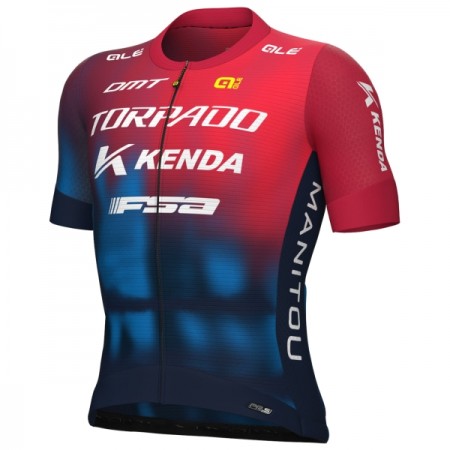 Wielershirt 2025 Torpado Kenda Factory Rood