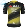 Wielershirt 2025 Visma Lease A Bike Zwart Kids