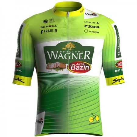 Wielershirt 2025 Wagner Bazin WB Groente