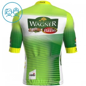 Wielershirt 2025 Wagner Bazin WB Groente Kids