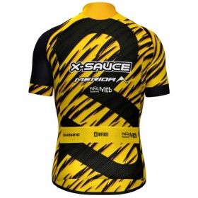 Wielershirt 2025 X-Sauce Factory Team Zwart